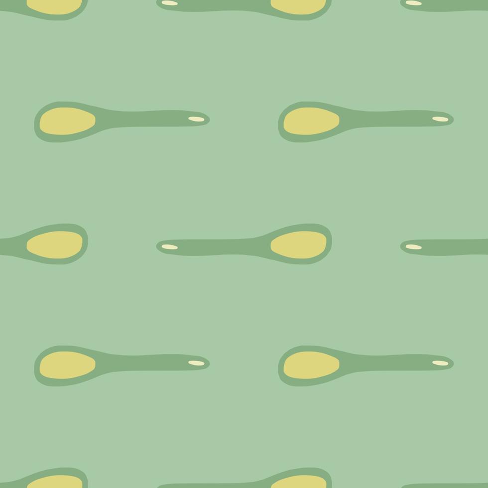 Löffel, Muster, Mintgrün, Grüner Hintergrund, Wallpaper