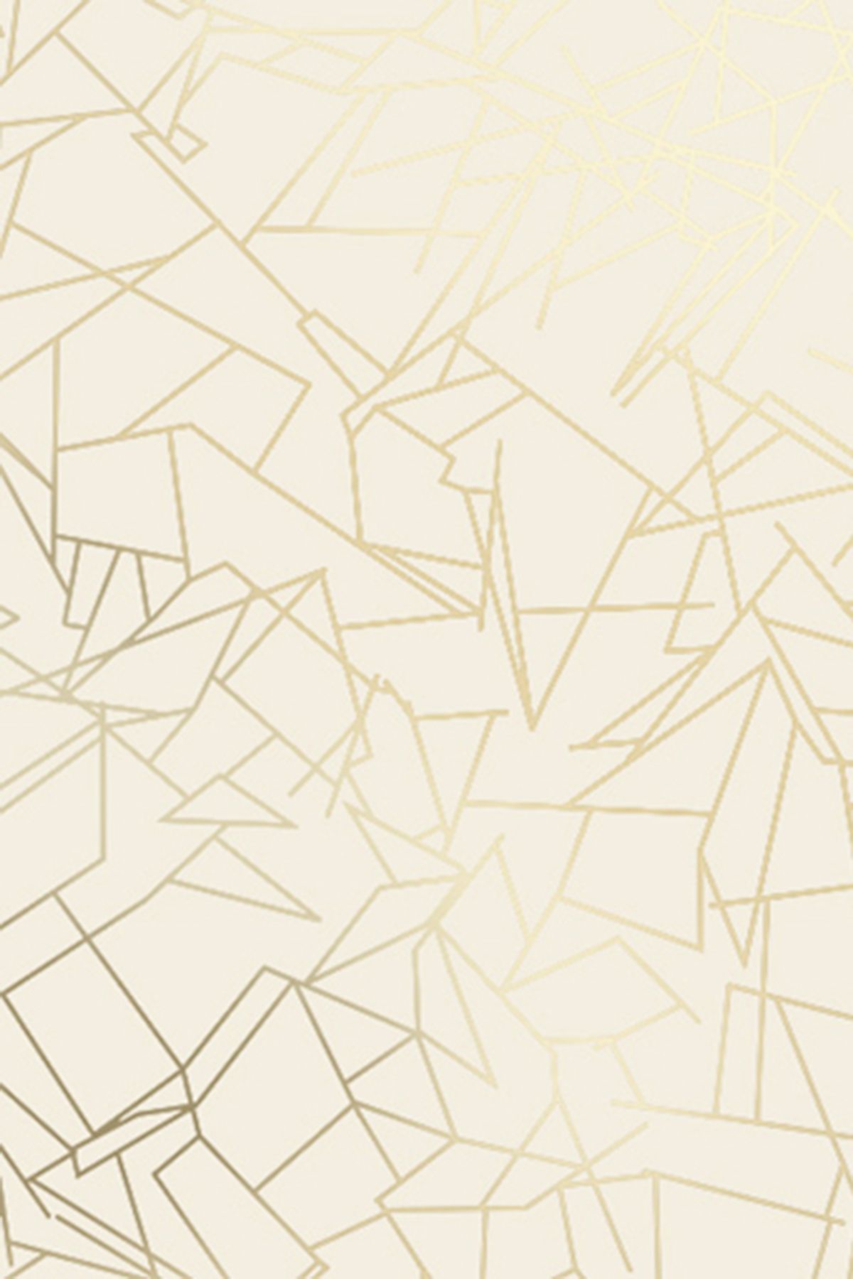 Goldene Linien, Geometrisch, Weißer Hintergrund, Elegant, Sperrbildschirm fürs iPhone