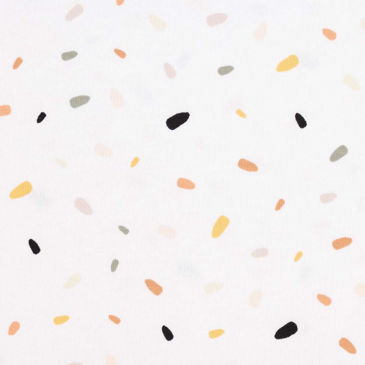 Tupfen, Terrazzo, Erdtöne, Weißer Hintergrund, Minimalismus, Wallpaper