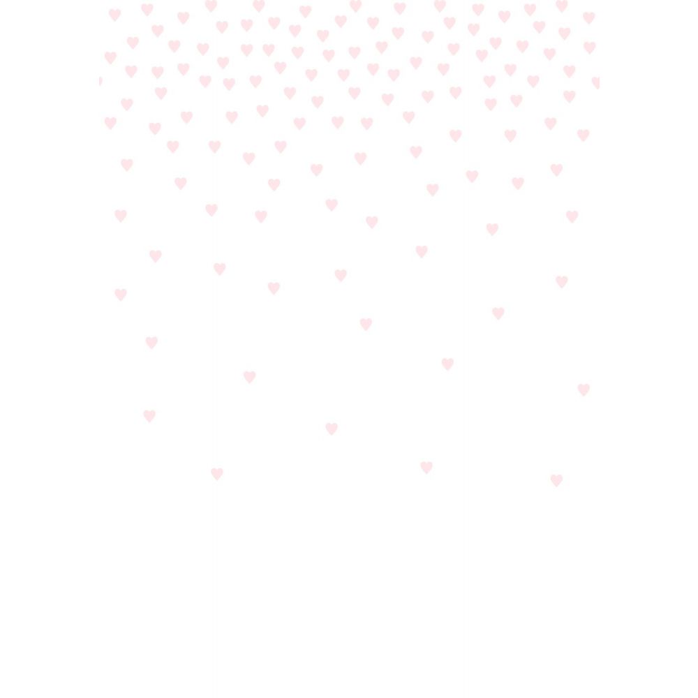 Rosa Punkte, Weißer Hintergrund, Minimalismus, Zart, Wallpaper