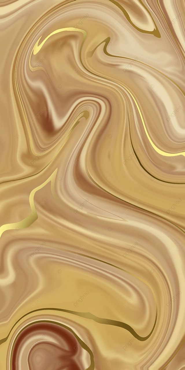 Flüssiges Gold, Marmorierung, Karamell, Abstrakt, Hochformat, Hintergrundbild fürs Smartphone