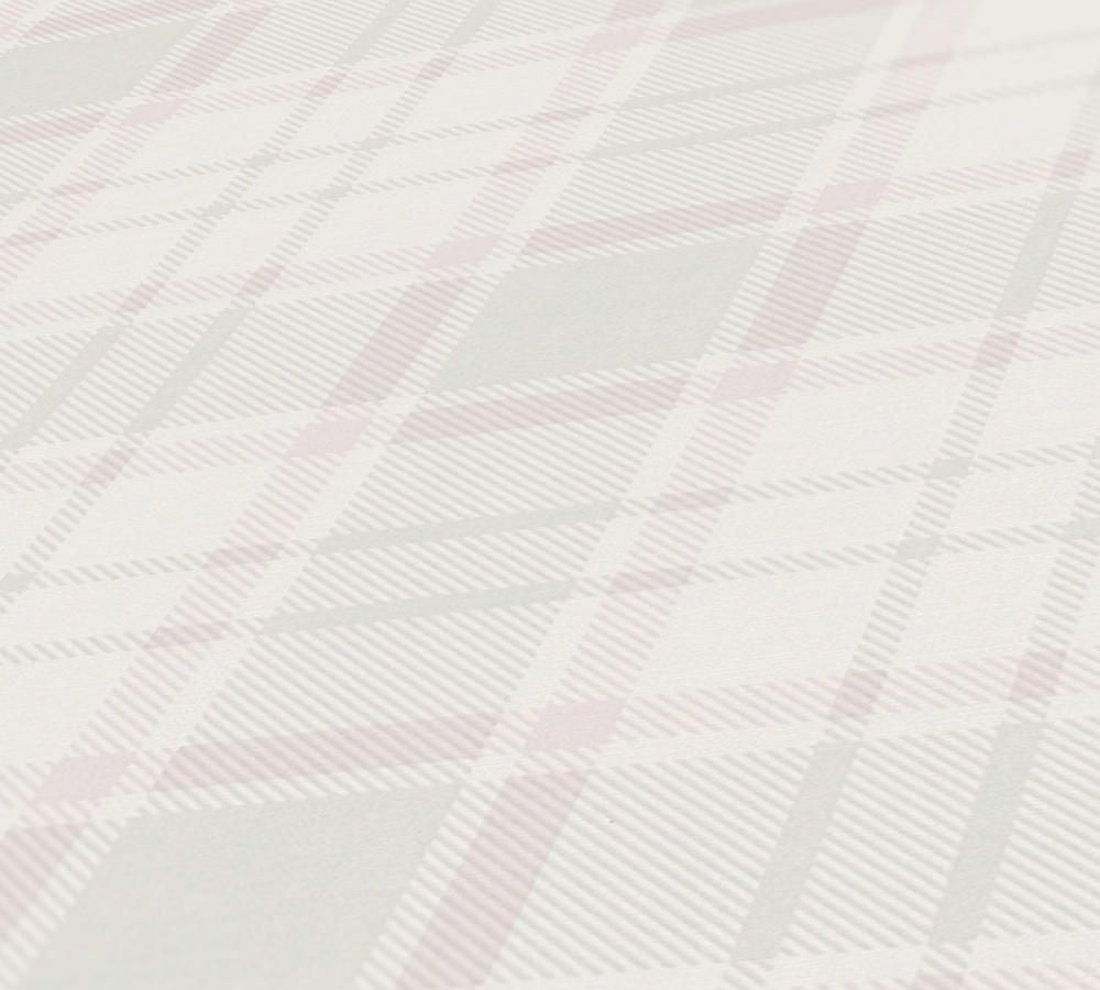 Tartan, Schottenkaro, Rosa, Grau, Pastell, Hintergrundbild für iPad und Tablet