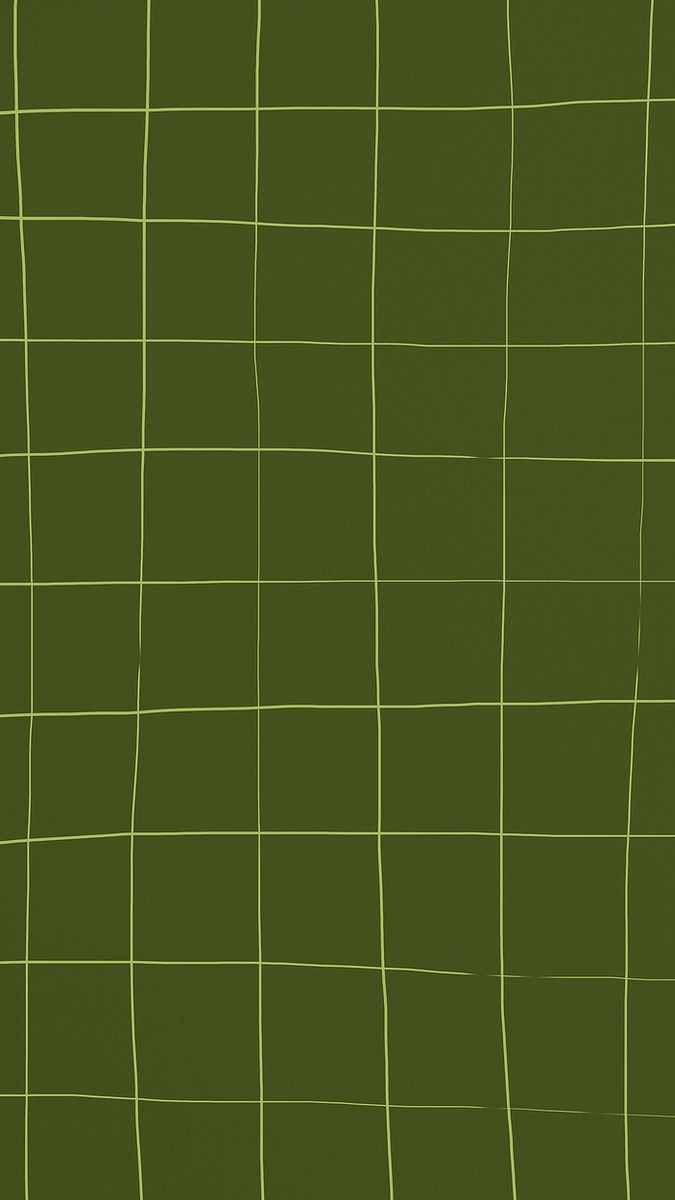 Gittermuster, Olivgrün, Hellgrüne Linien, Handgezeichnet, Android-Hintergrundbild