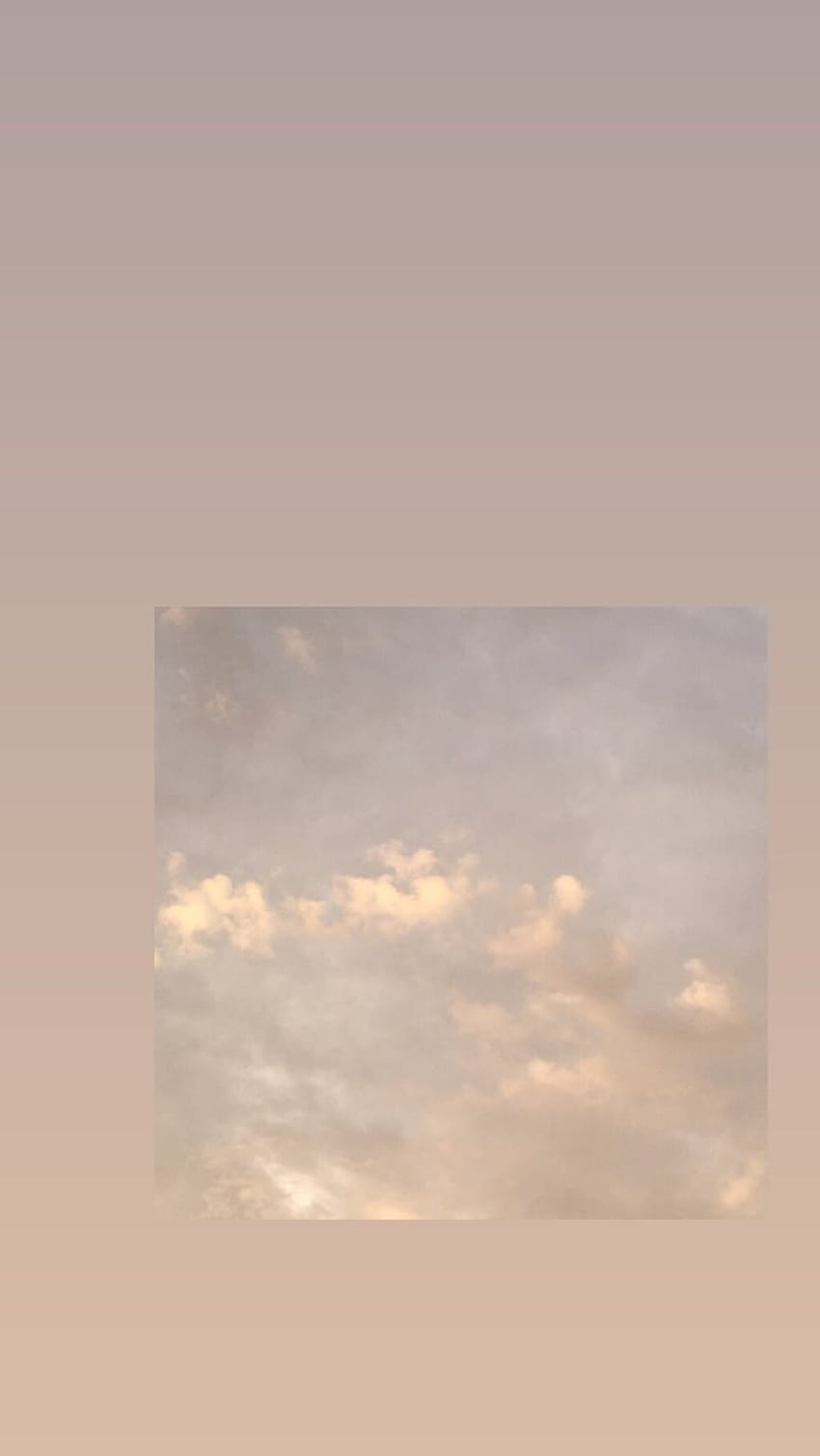 Wolken, Abendhimmel, Rahmen, Mauve, Minimalistisch, HD, Handy-Hintergrund im Hochformat