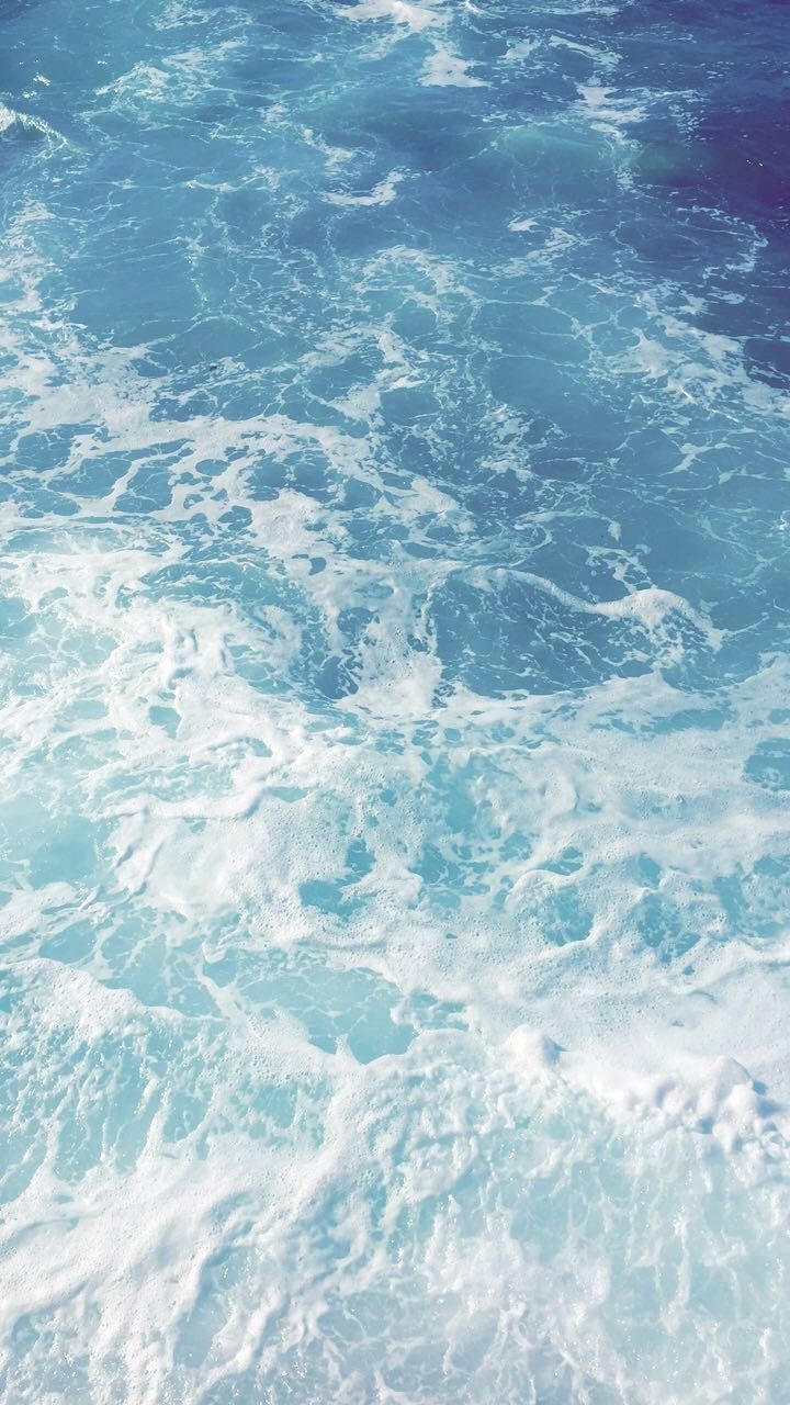 Gischt, Wellen, Hellblau, Textur, Luftaufnahme, HD, Handy-Hintergrund im Hochformat