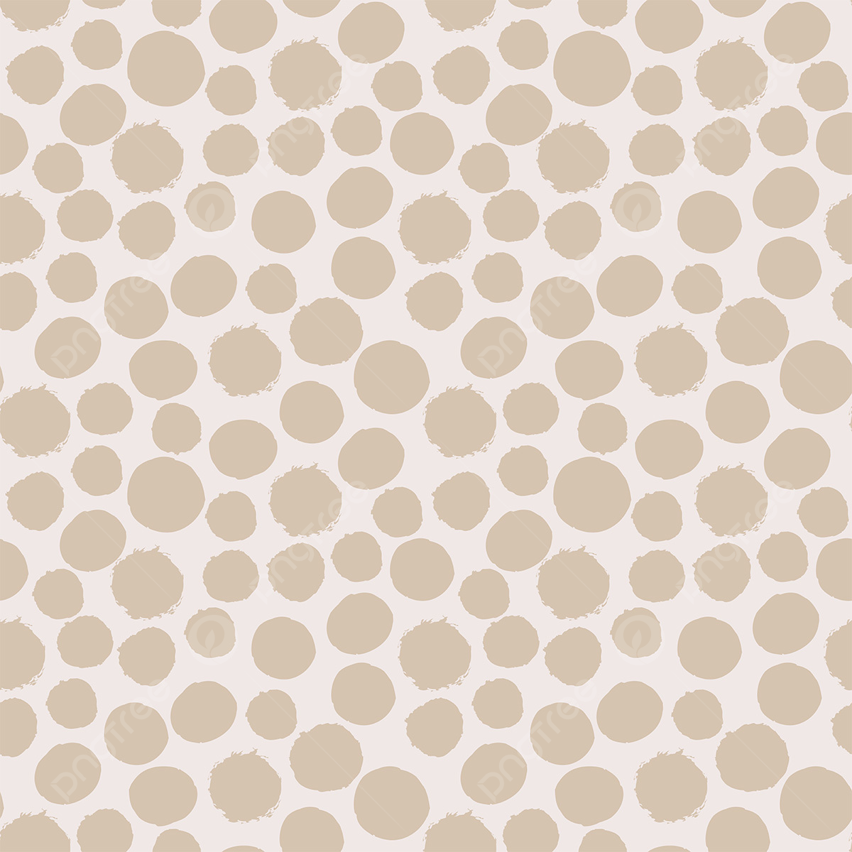 Punktmuster, Beige Punkte, Unregelmäßig, Weißer Hintergrund, Wallpaper