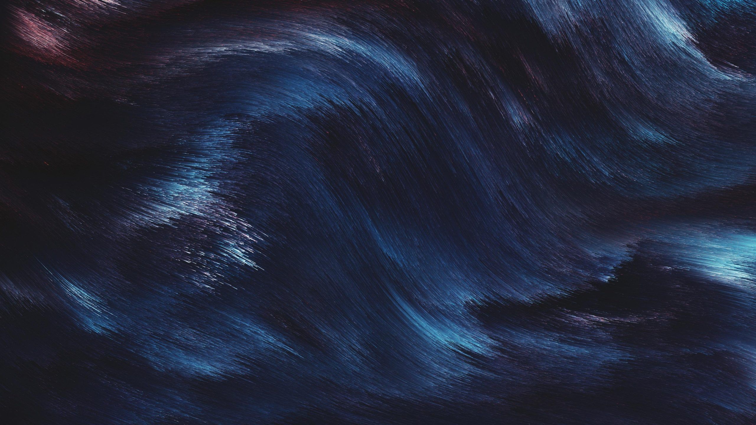 Wellen, Meer, Dunkelblau, Stürmisch, Wasser, 2K, Hintergrund für den Desktop