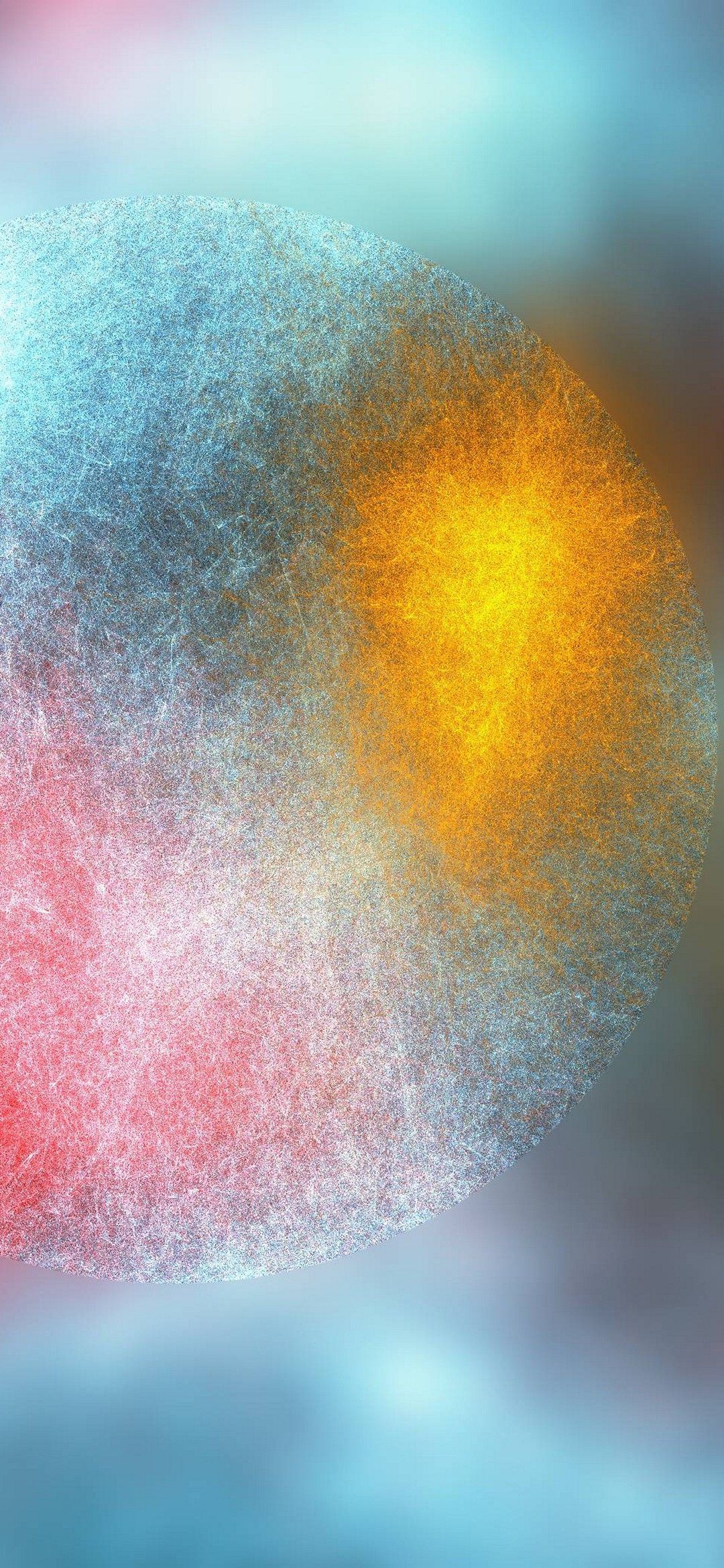Abstrakt, Aquarell, Pastellfarben, Farbflecken, Hochformat, 1080x2340, Handy-Hintergrund