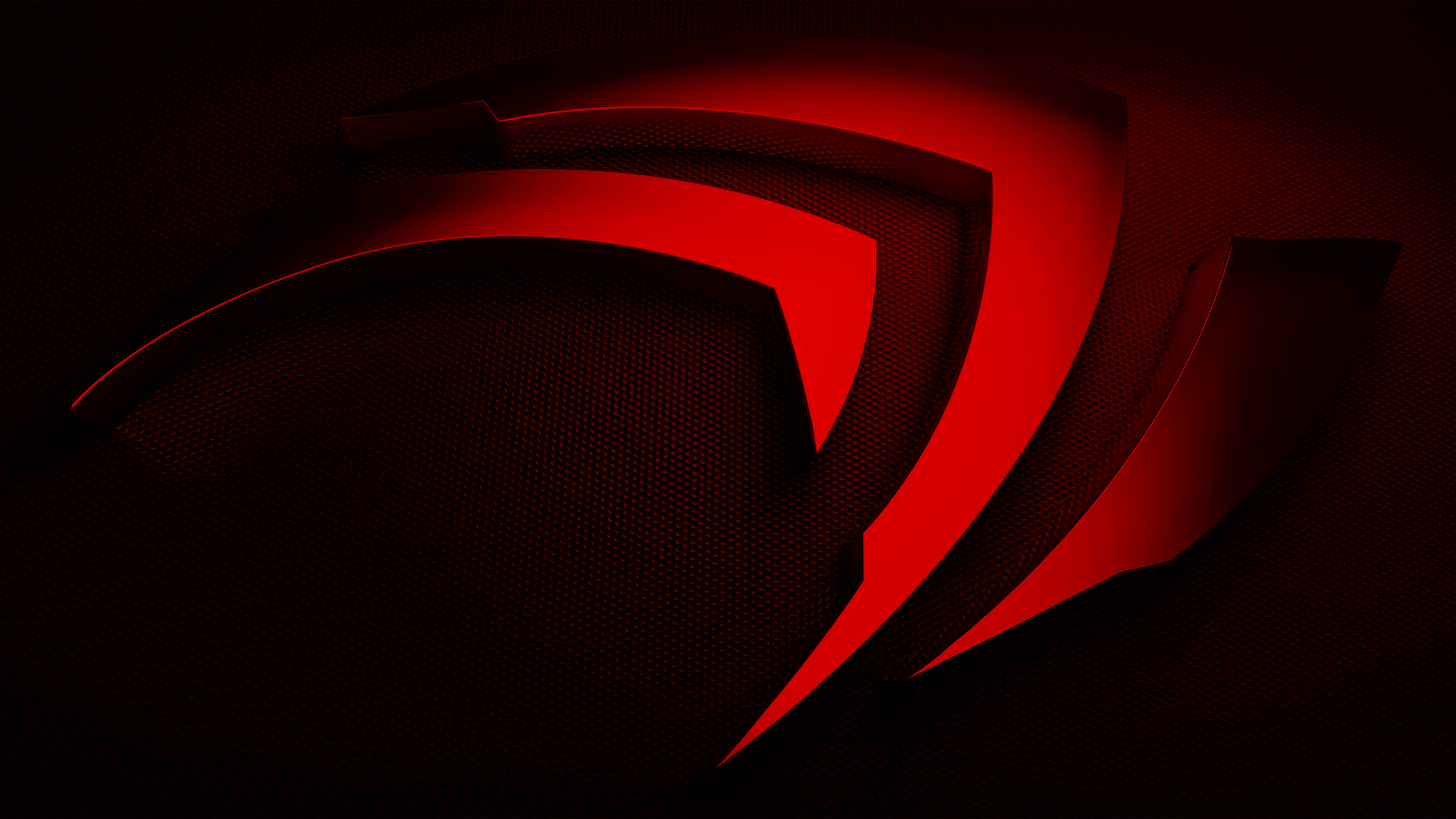Nvidia, Logo, Rot, Schwarz, 3D, 1920x1080, Full-HD-Hintergrundbild für PC