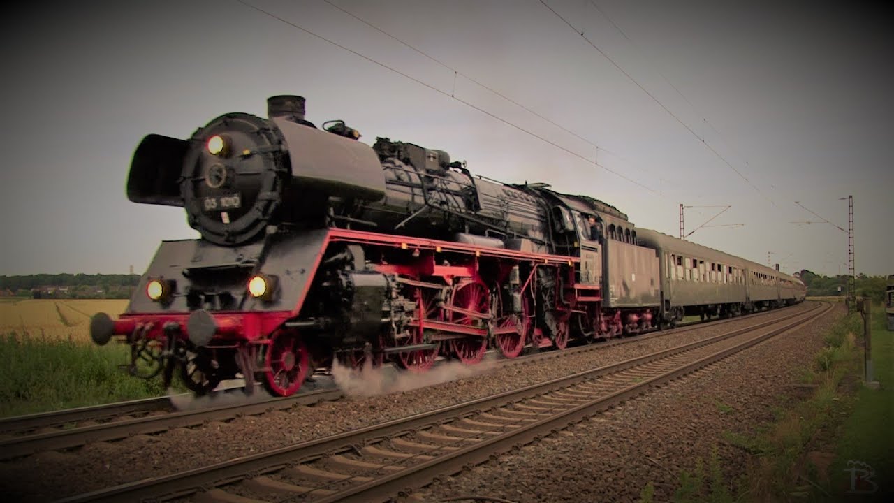 Schnellzuglok, Personenzug, Rote Räder, Felder, Vignette, HD, Desktop-Hintergrund