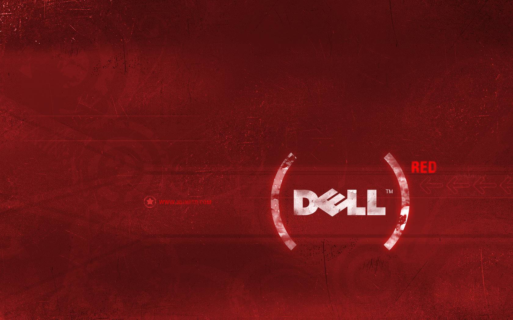 (PRODUCT)RED, Dell-Logo, Dell, Roter Hintergrund, HD Wallpaper