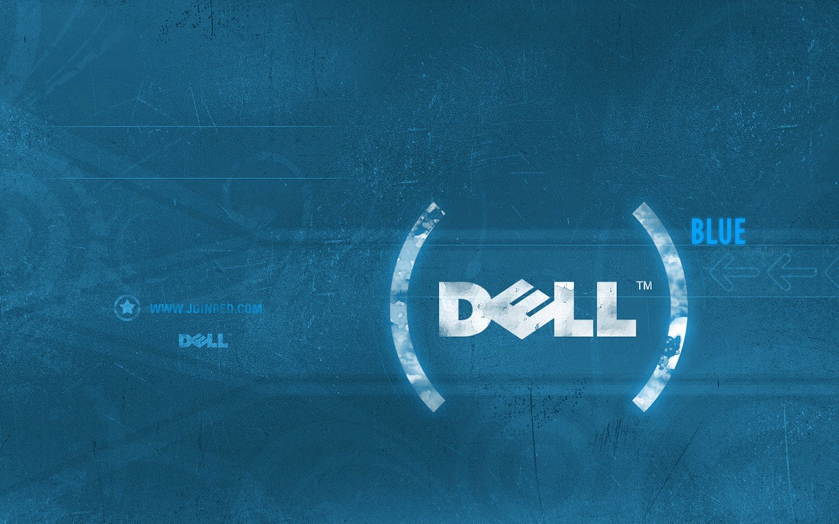Dell-Logo, Dell, Blau, Grunge, Schriftzug, HD, Hintergrundbild für den PC
