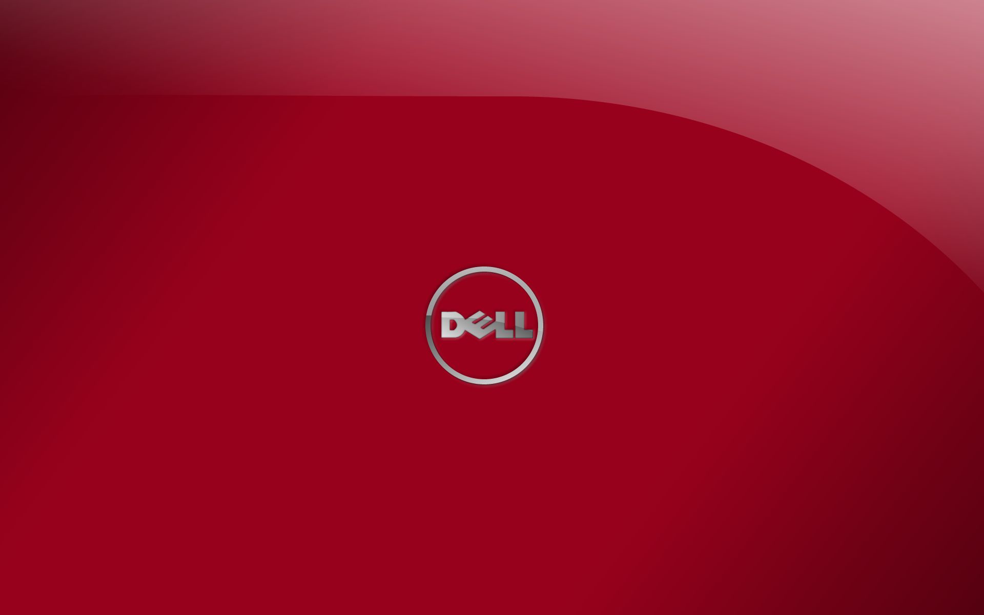 Dell-Logo, Dell, Roter Laptop-Deckel, Glänzend, Rot, 16:10, Full-HD-Hintergrundbild für den Desktop