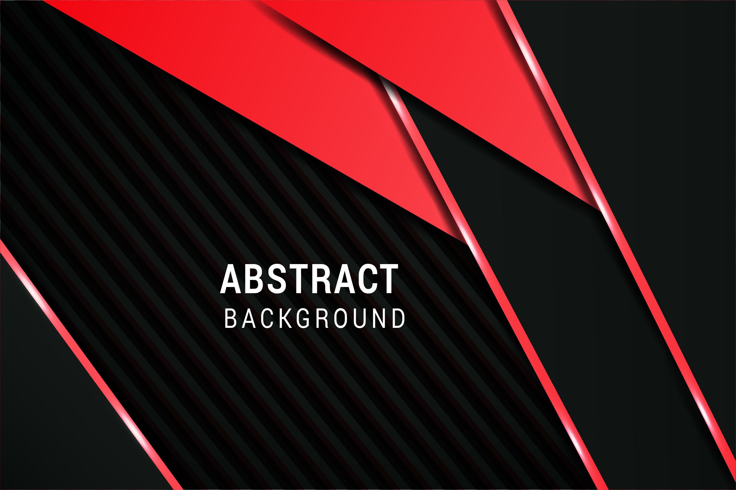 Abstrakter Hintergrund, Rot-schwarz, Diagonale Streifen, Schriftzug, Modern, Full HD Wallpaper