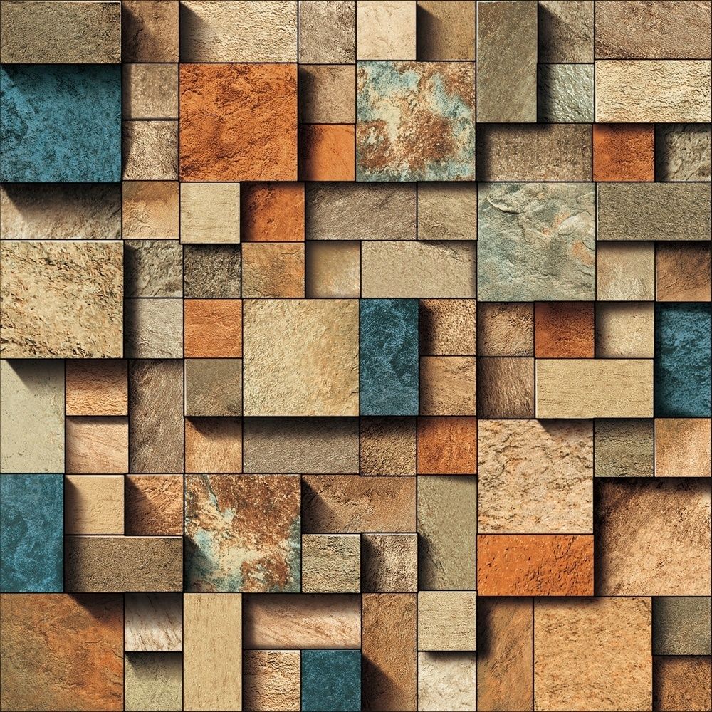 Holzklötze, Mosaik, Textur, Bunte Holzwürfel, Hintergrundbild für iPad und Tablet