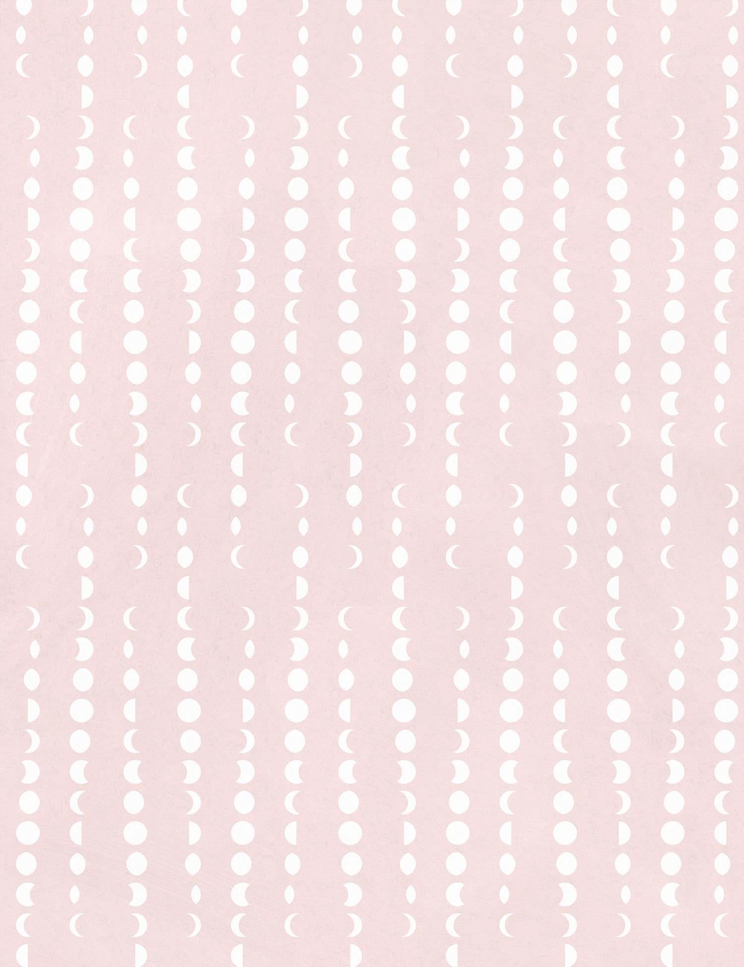 Rosa Muster, Pastell, Gepunktet, Zart, QHD+, Hintergrundbild fürs Tablet