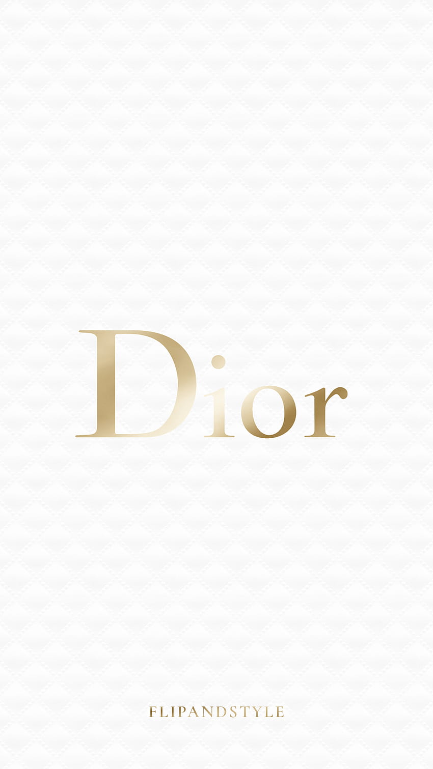 Dior, Dior-Logo, Gold, Weißer Hintergrund, Luxus, HD, Sperrbildschirm fürs iPhone