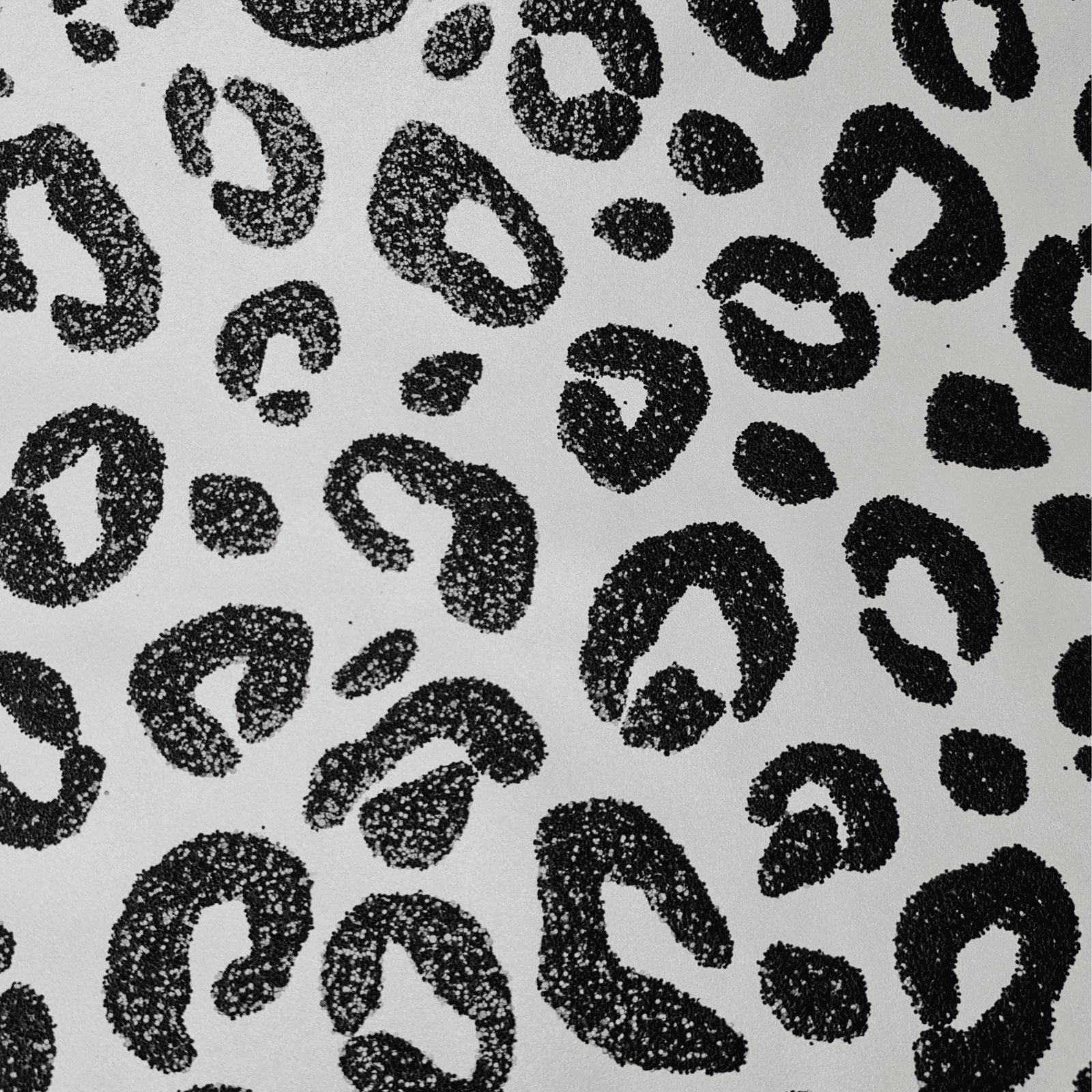 Leopardenmuster, Glitzer, Schwarz-weiß, Animal-Print, HD, Hintergrundbild fürs Tablet
