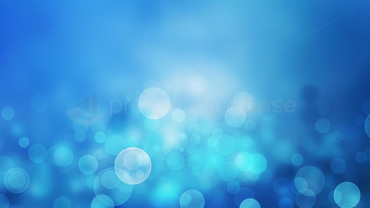 Bokeh, Blauer Hintergrund, Lichtpunkte, Abstrakt, HD Wallpaper