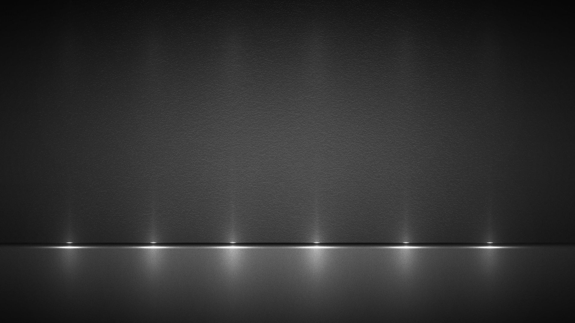 Dunkle Bühne, Spotlights, Graue Wand, Minimalistisch, 16:9, Full-HD-Hintergrundbild für den Desktop