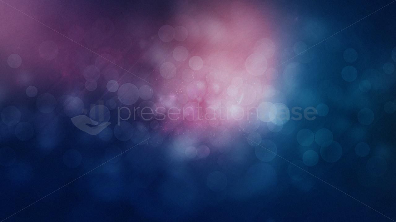 Bokeh, Dunkelblau, Rosa Licht, Abstrakt, 16:9, HD-Hintergrundbild für den Desktop