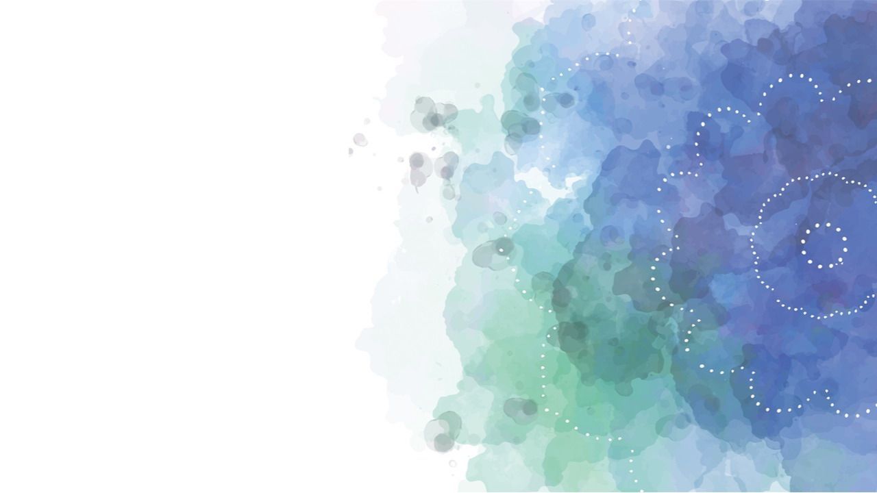 Aquarell, Blau-Grün, Mandala, Weißer Hintergrund, HD Wallpaper