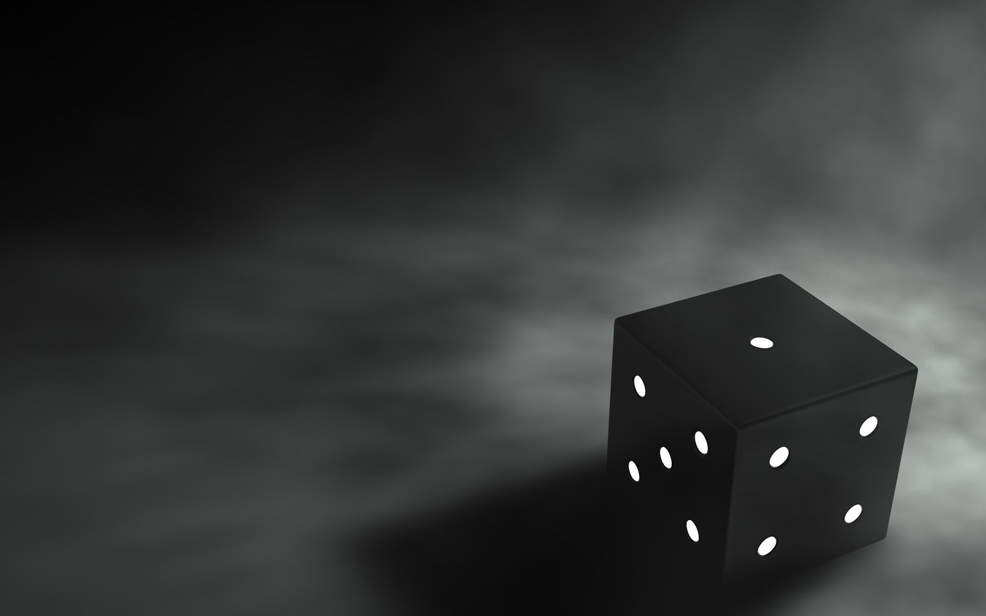 Würfel, Schwarzweiß, 3D, Minimalismus, 16:10, Full-HD-Hintergrundbild für den Desktop