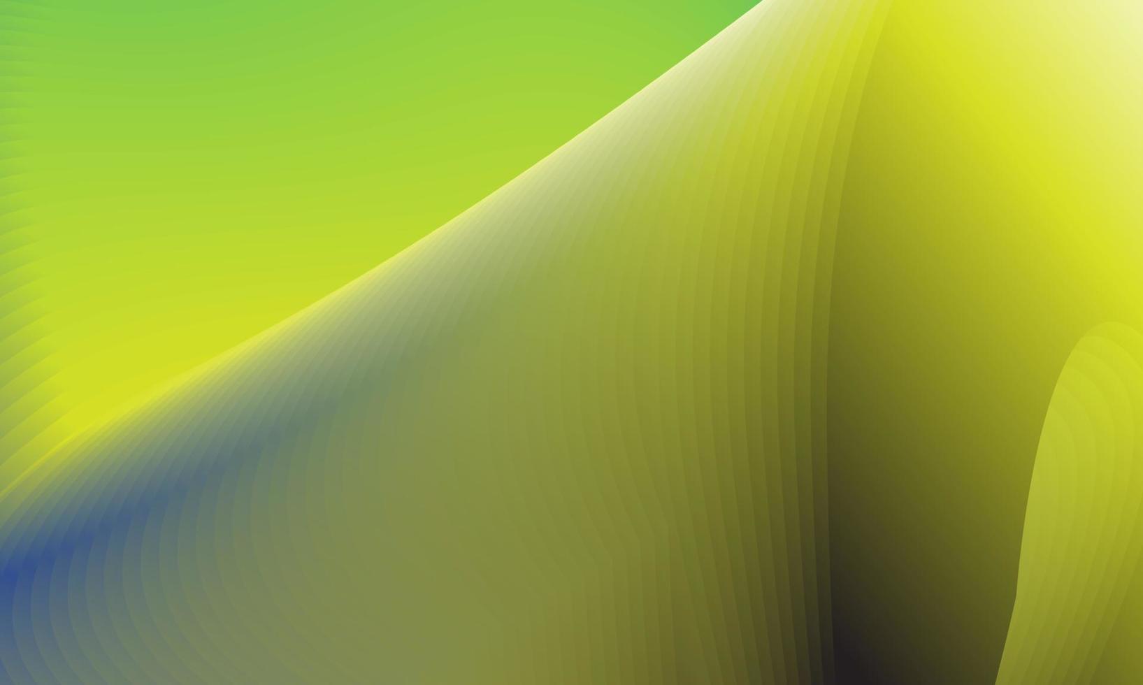 Grün-Gelb, Farbverlauf, Linienwellen, Abstrakt, HD, Desktop-Hintergrund für Windows