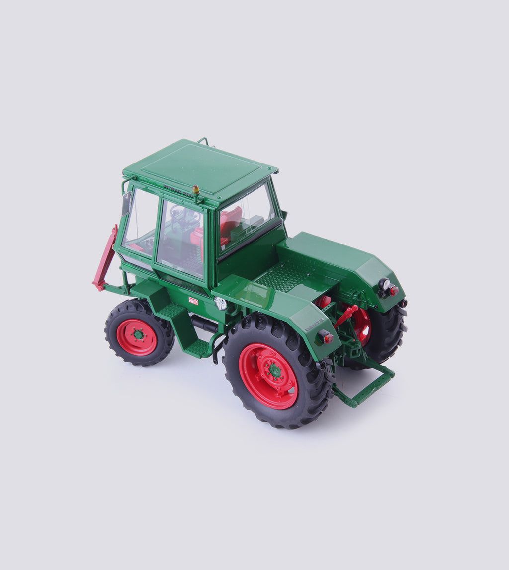Deutz Intrac, Traktor, Modell, Oldtimer, Grauer Hintergrund, Wallpaper