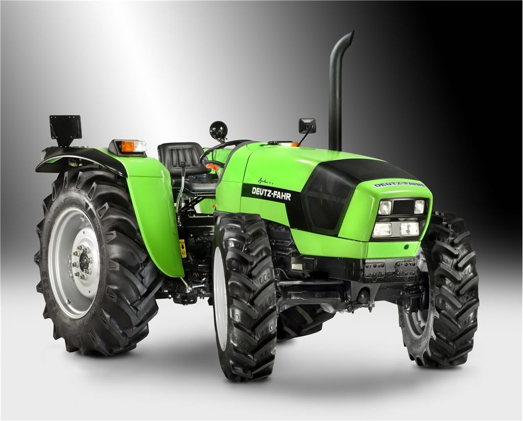 Deutz-Fahr, Traktor, Kompakttraktor, Studioaufnahme, Grün, Hintergrundbild