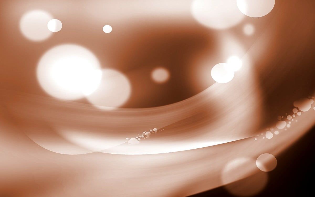 Bokeh, Lichtkreise, Sepia, Abstrakt, Hintergrund