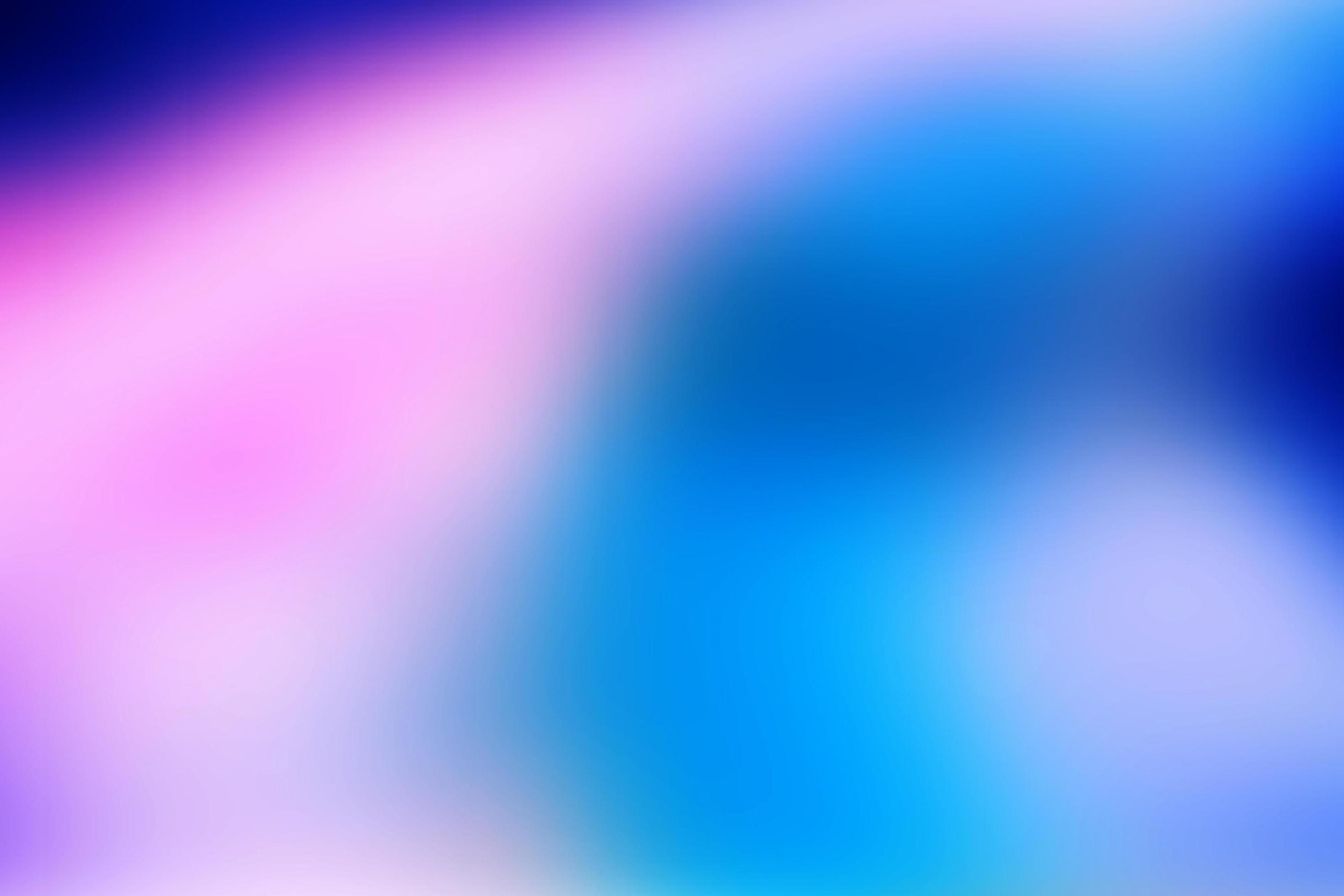 Farbverlauf, Blau, Pink, Weichzeichnung, 2K, Hintergrundbild für den PC