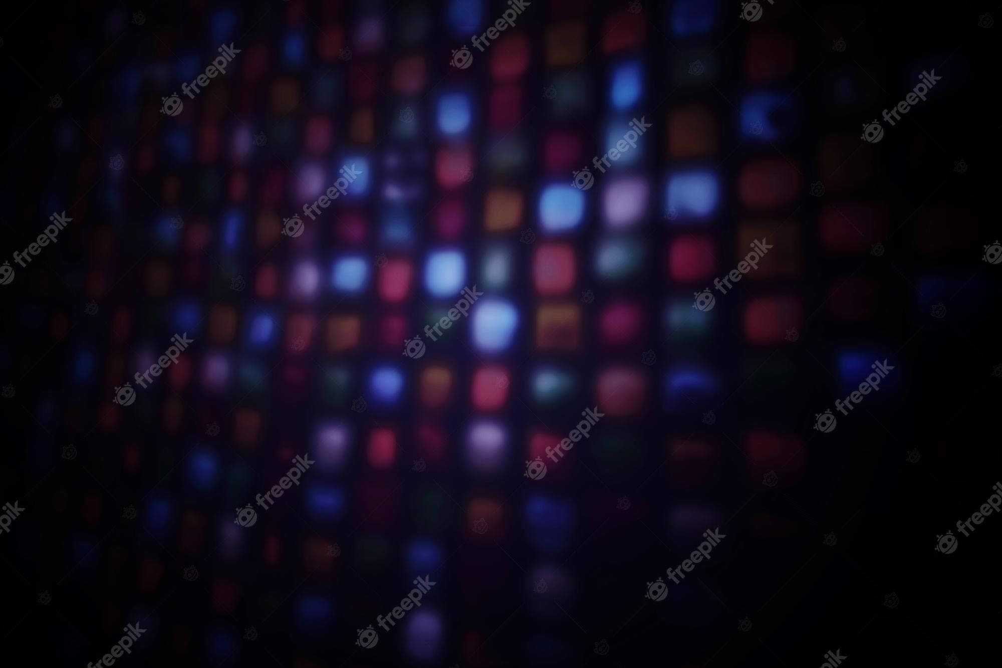 Bokeh, Lichtpunkte, Dunkel, Mosaik, Abstrakt, Full HD, Desktop-Hintergrund für Windows