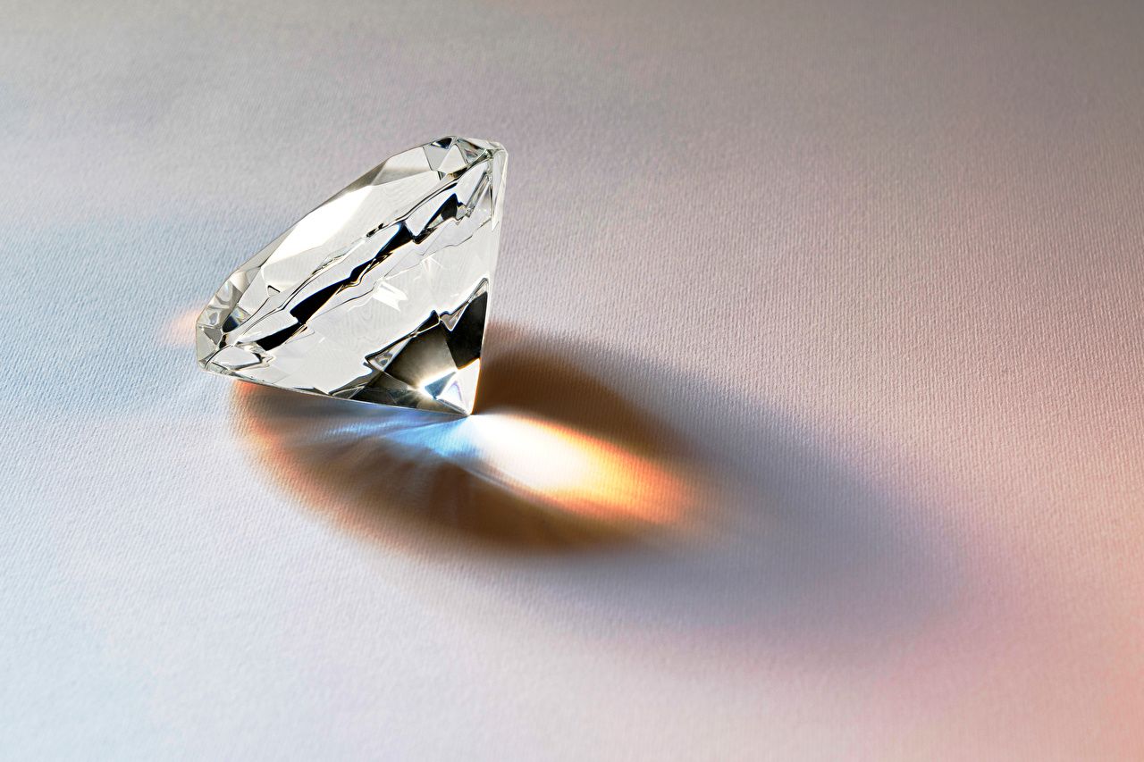 Brillant, Lichtbrechung, Schatten, Heller Hintergrund, Minimalismus, HD Wallpaper
