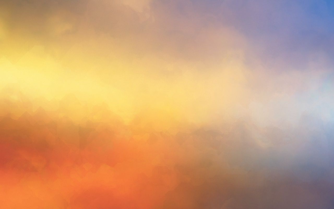 Farbverlauf, Orange, Gelb, Aquarell, Unscharf, HD, Hintergrundbild für den PC