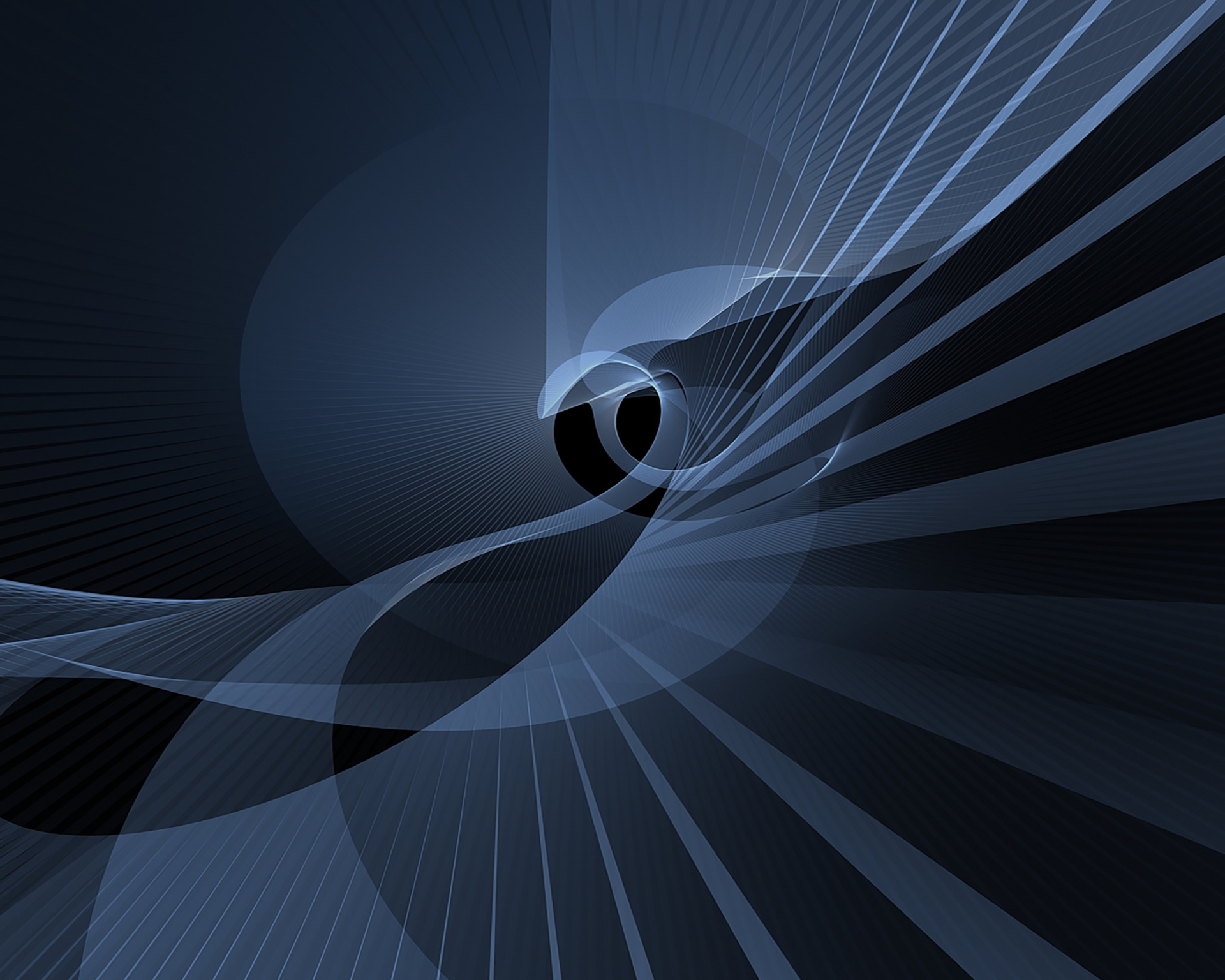 Abstrakte Linien, Wirbel, Blaugrau, 3D, Geometrisch, Full HD, Desktop-Hintergrund für Windows