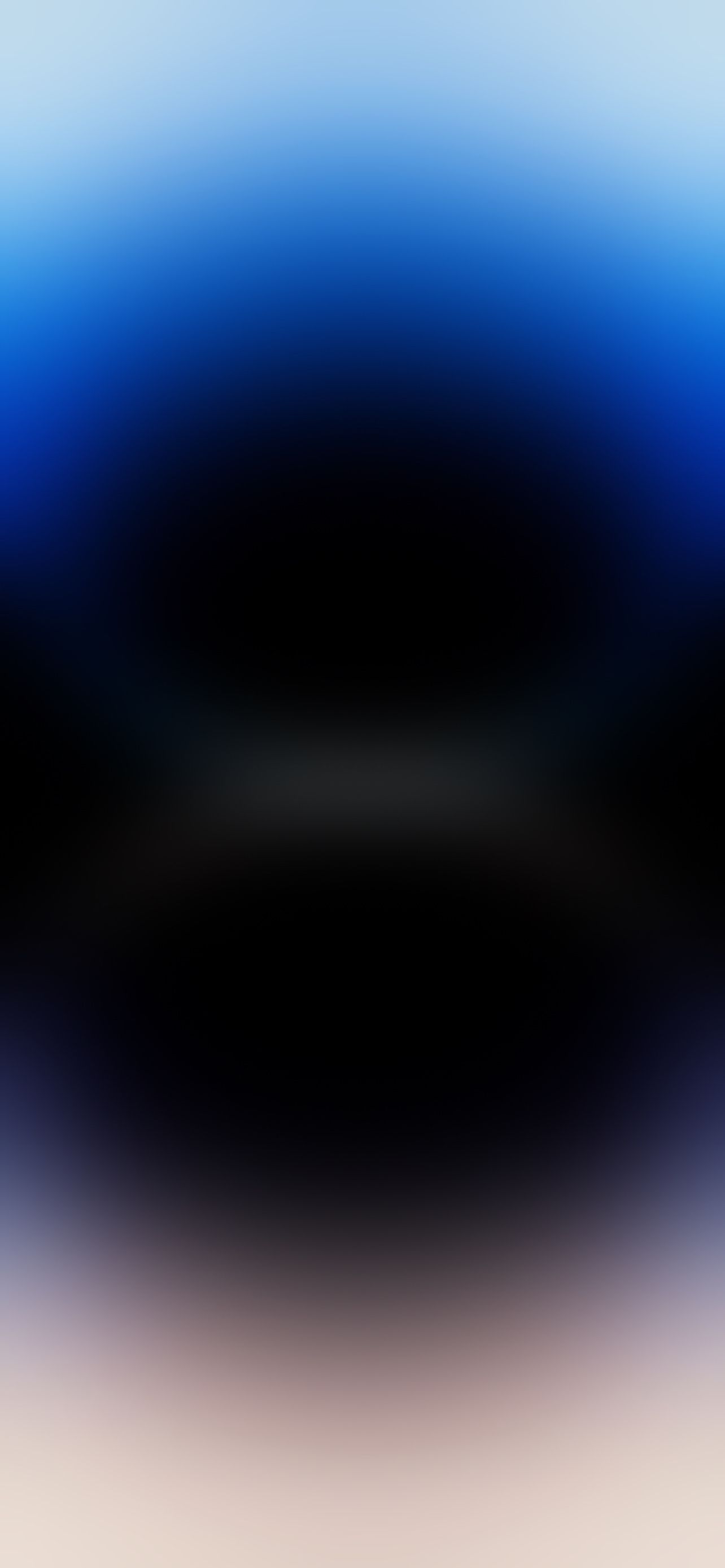 Farbverlauf, Blau-Schwarz, Minimalistisch, Hochformat, Abstrakt, Full HD, Handy-Hintergrundbild