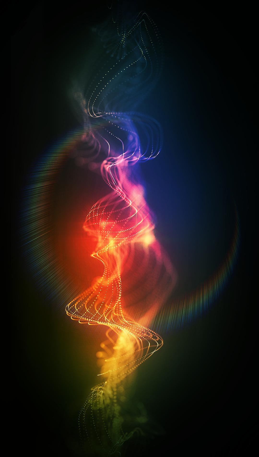 Feuer, Flammen, Schwarzer Hintergrund, Abstrakt, Full HD, Sperrbildschirm fürs iPhone