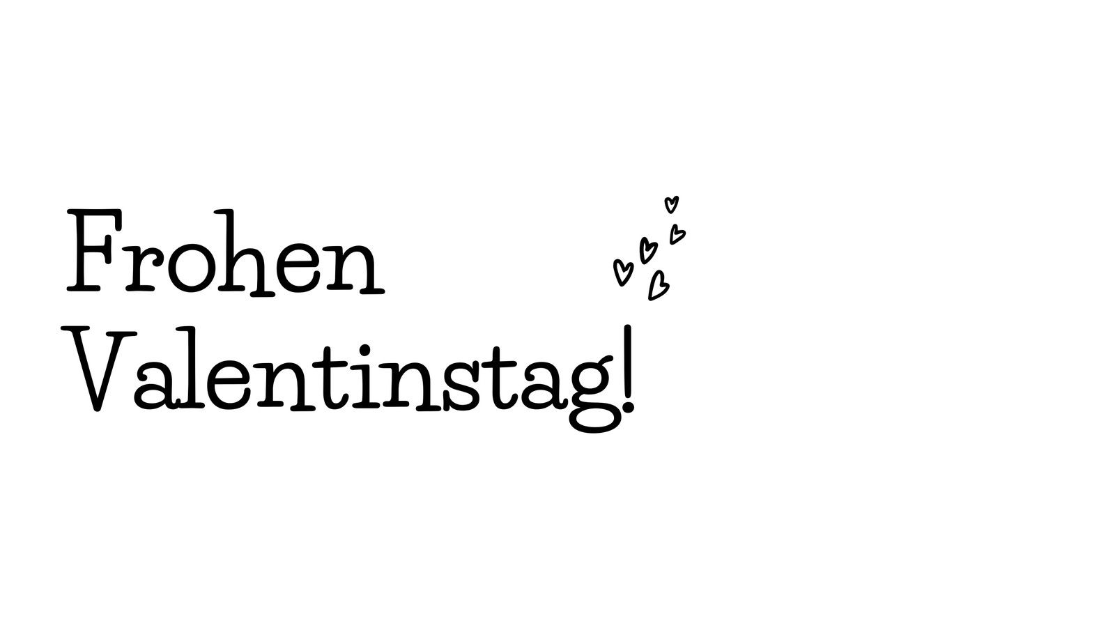 Frohen Valentinstag, Schriftzug, Herzen, Weißer Hintergrund, Valentinstag, HD Wallpaper