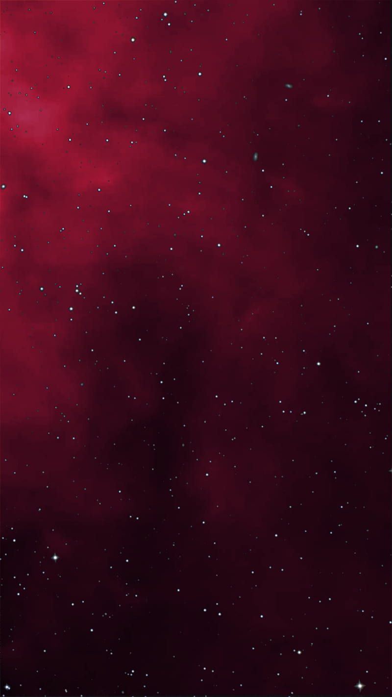 Sternenhimmel, Weltraum, Dunkelrot, Minimalismus, HD, Hintergrundbild fürs Handy
