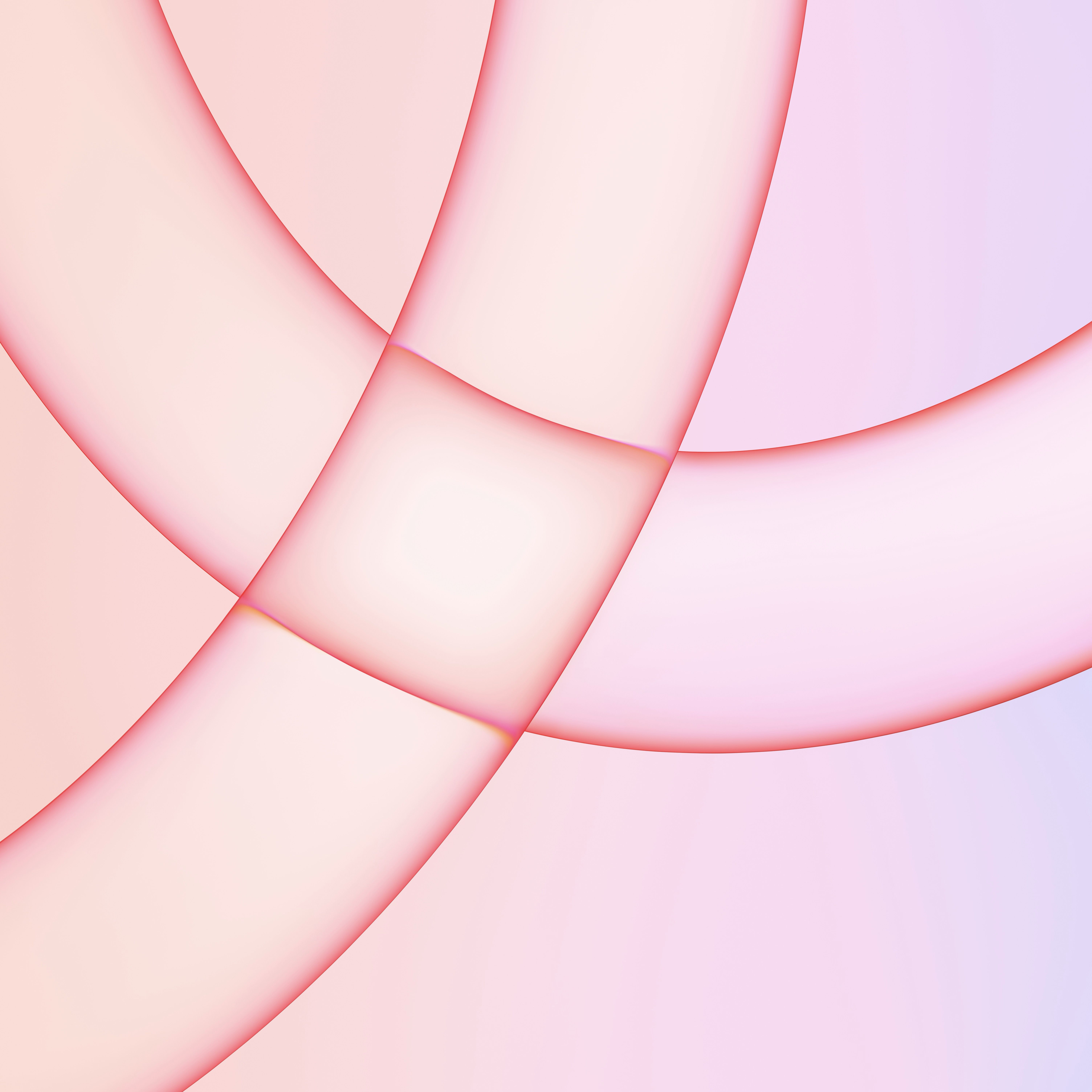 iMac, Apple, Bögen, Rosa, Pastell, Hintergrundbild für iPad und Tablet