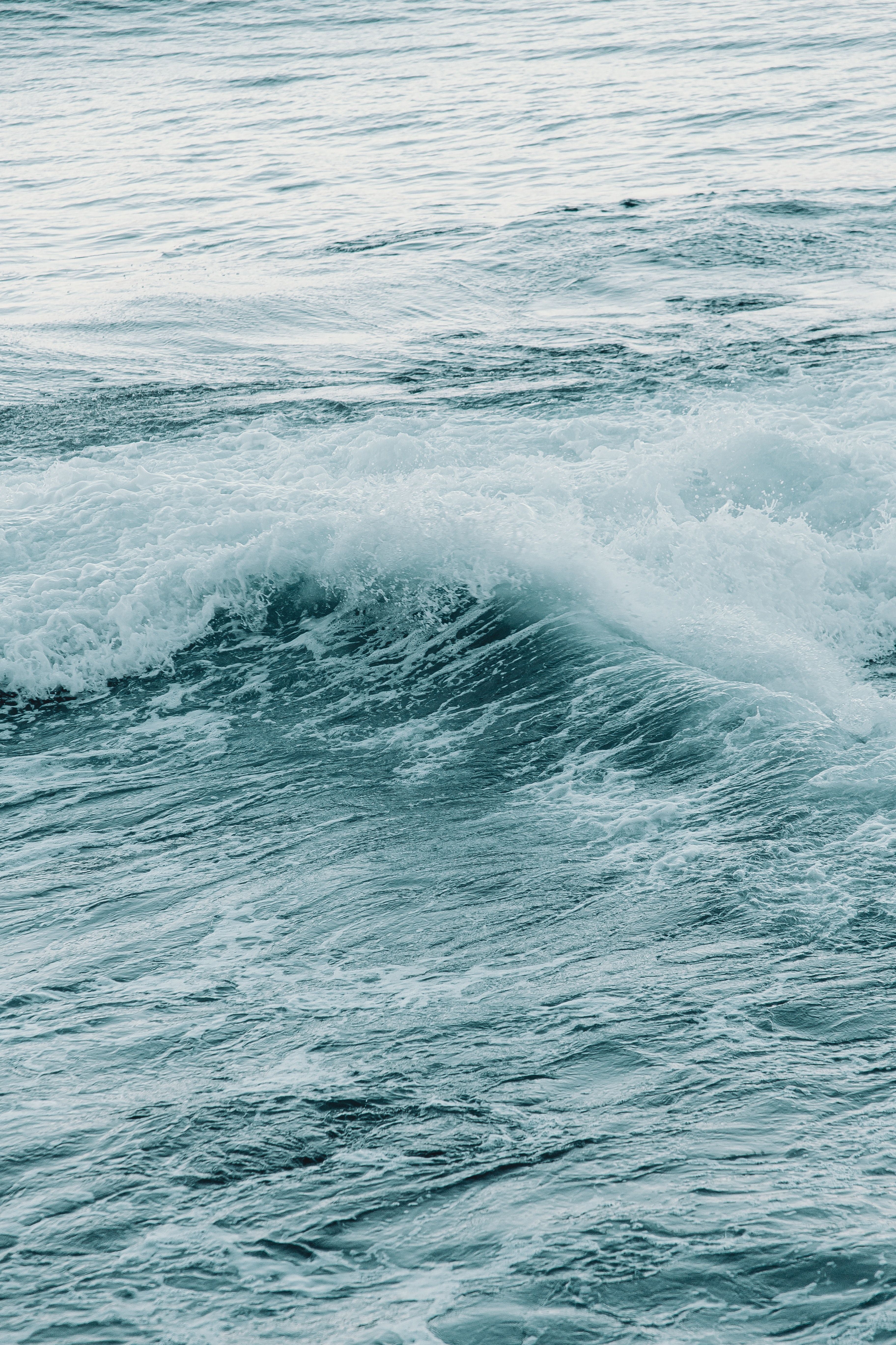 Meer, Welle, Türkis, Wasser, Natur, QHD+, Sperrbildschirm fürs iPhone