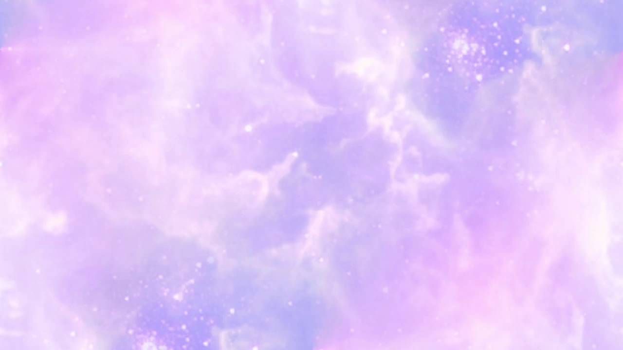 Galaxie, Pastell, Lila Wolken, Sterne, Kanal-Banner, HD, Hintergrundbild für den PC