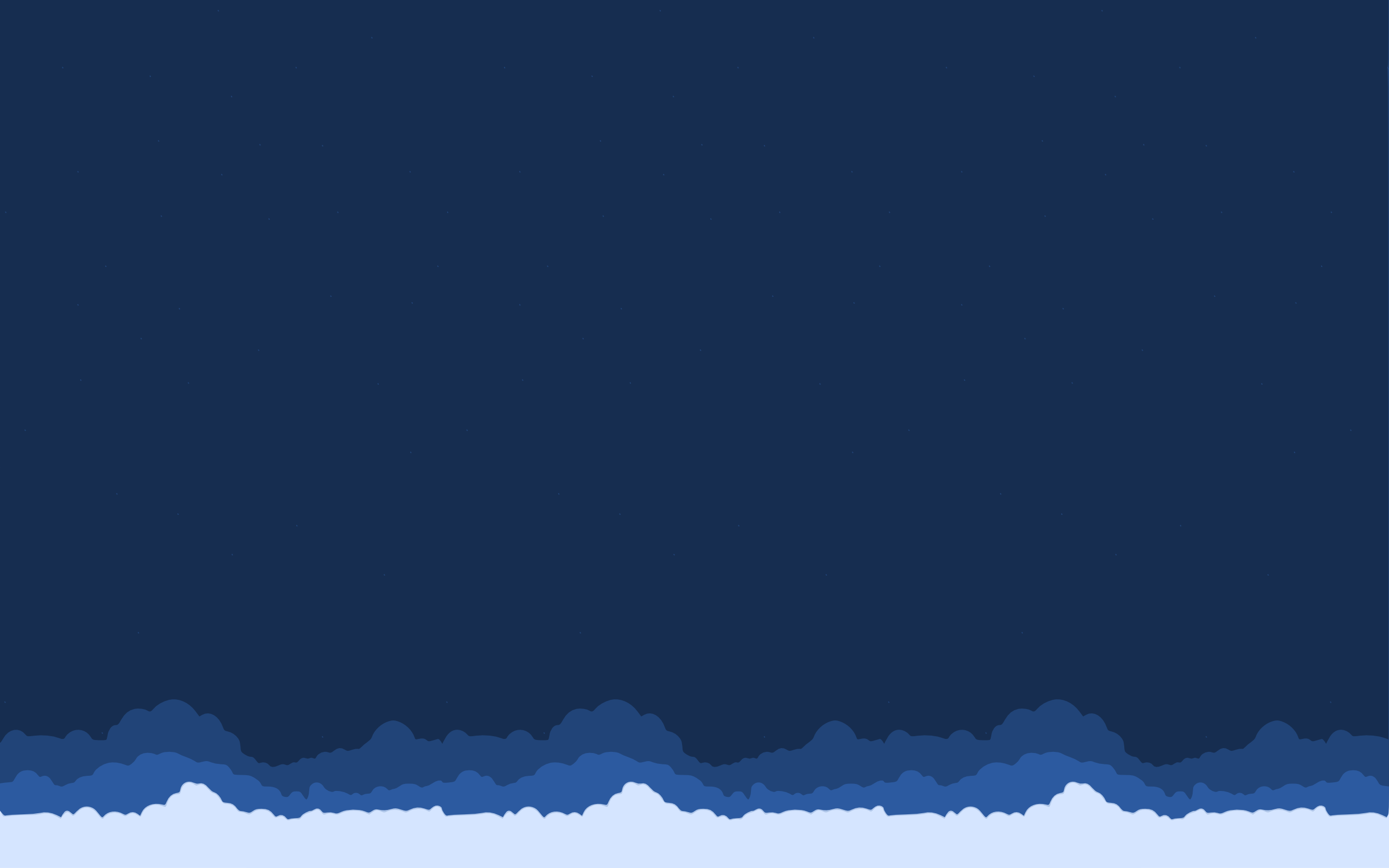 Wolken, Dunkelblau, Flaches Design, Kanal-Banner, Minimalistisch, 2K, Laptop-Hintergrundbild
