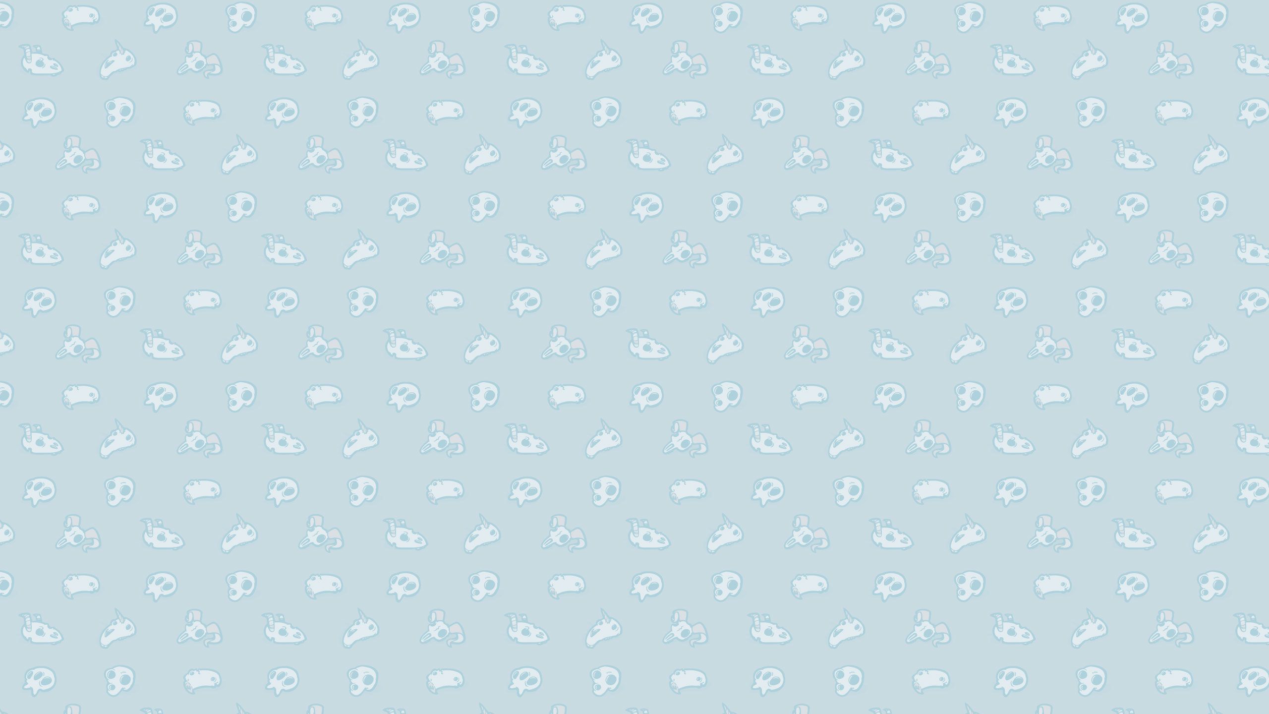 Muster, Hellblau, Doodles, Pastell, 2K 1440p, Desktop-Hintergrundbild