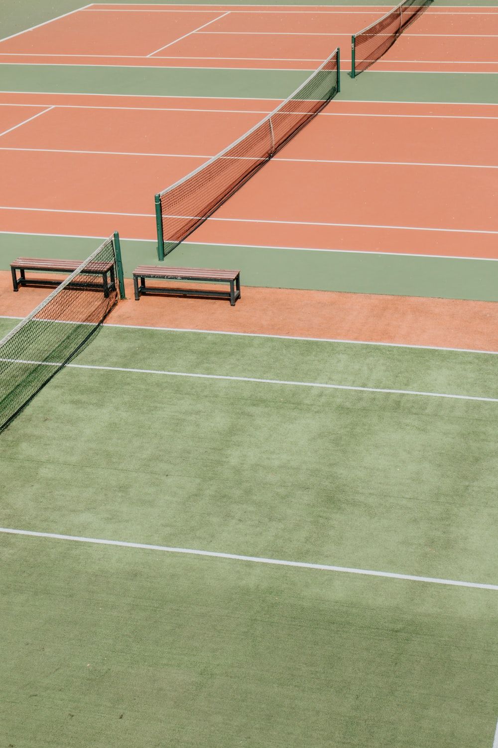 Tennisplatz, Netz, Sandplatz, Kunstrasen, Linien, HD, Handy-Hintergrund im Hochformat