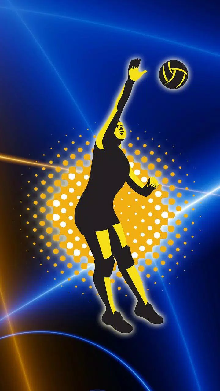 Handballspieler, Silhouette, Wurf, Lichteffekte, Blau, Gelb, HD, Handy-Hintergrundbild