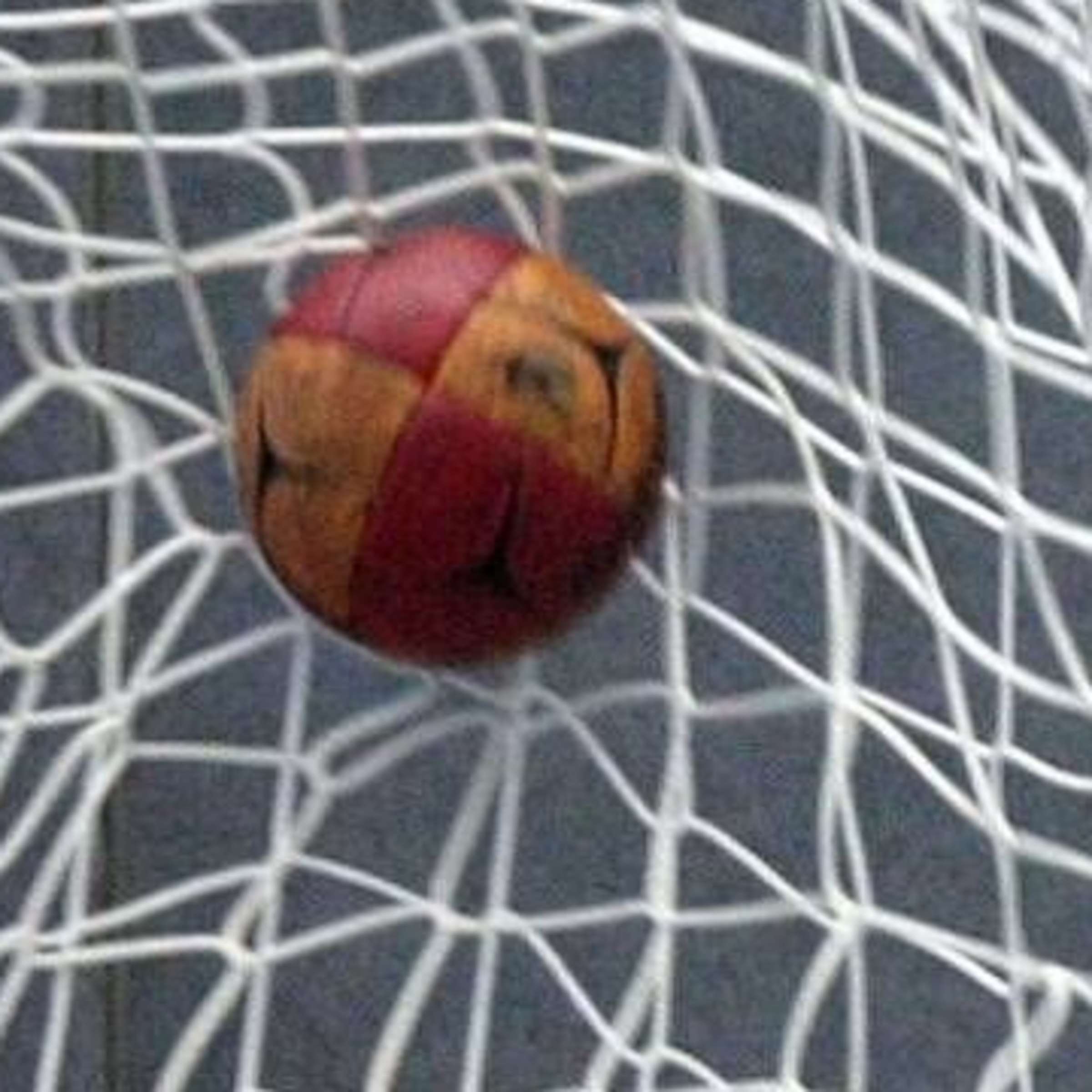 Handball, Tornetz, Torerfolg, Bewegungsunschärfe, Rot, Full HD, iPad-Hintergrundbild
