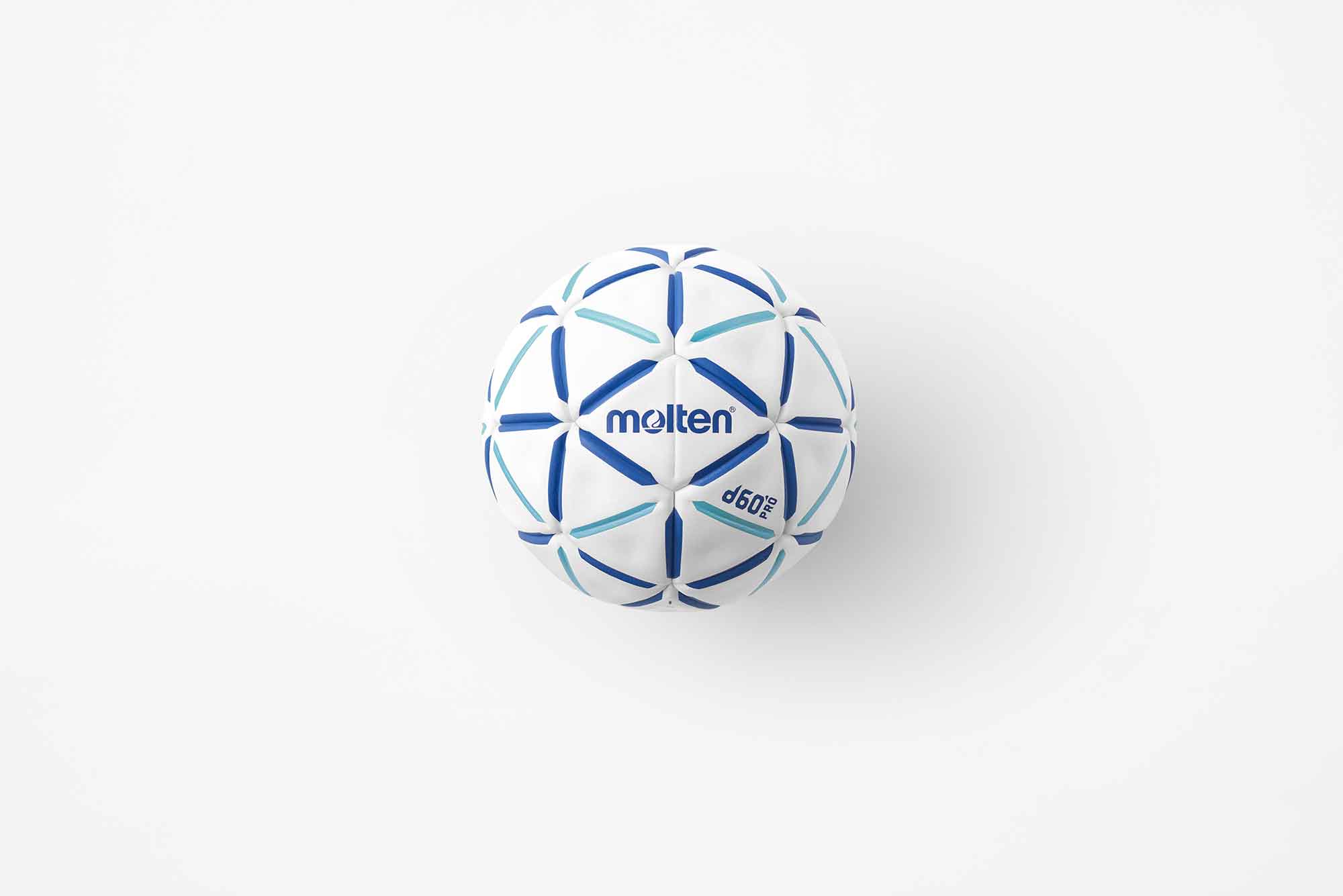 Molten, Handball, Weißer Hintergrund, Minimalistisch, Blau-Weiß, Full HD Wallpaper