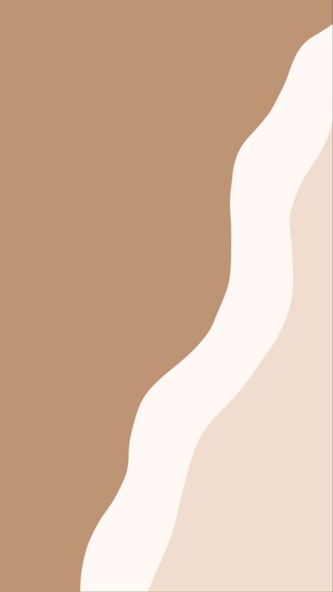Abstrakte Formen, Welle, Braun, Beige, Erdtöne, Hintergrundbild für iPhone und Android